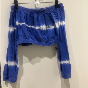 Off the Shoulder Crop Top